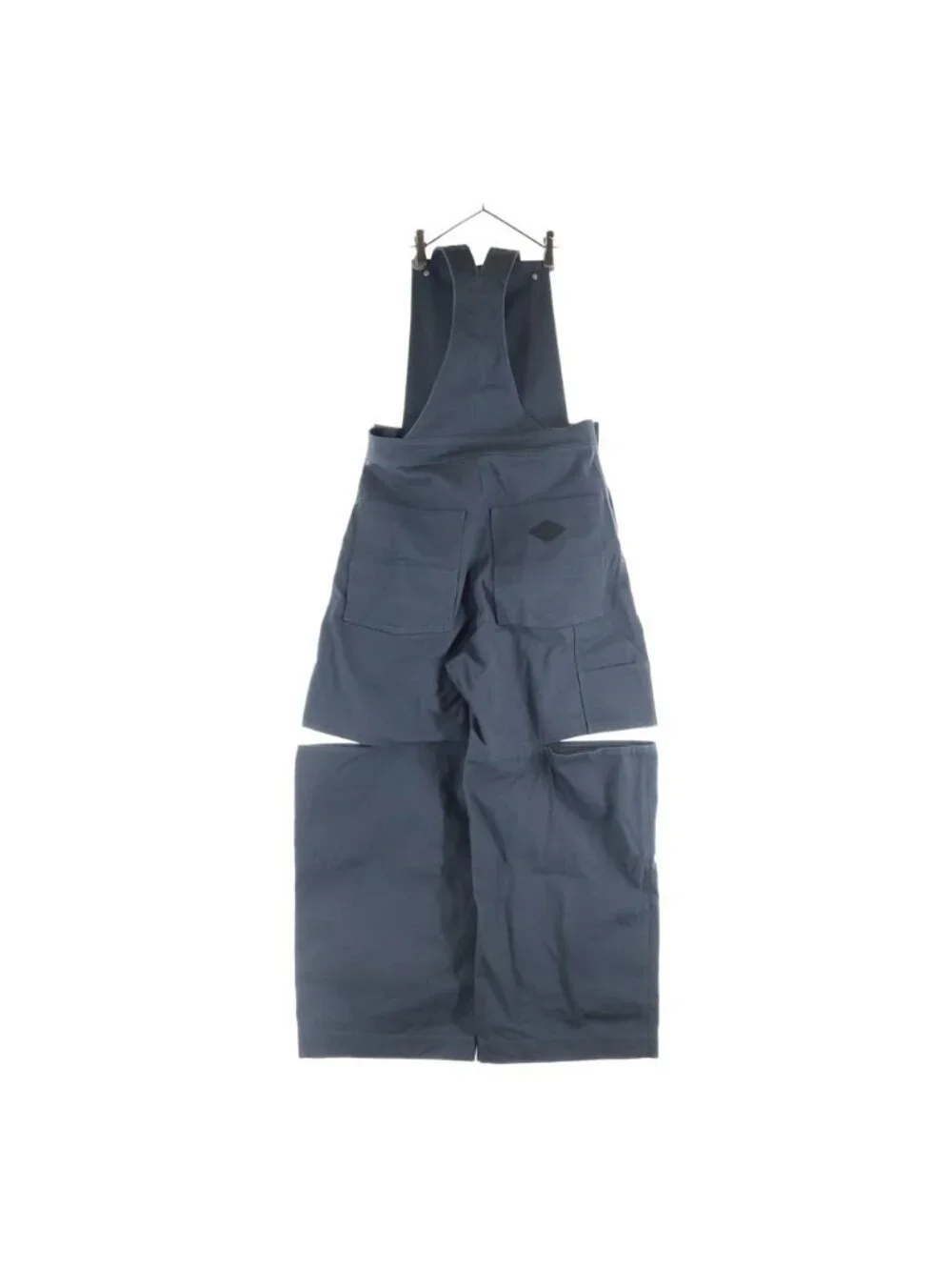Gucci Duck Overalls Double Knee Pants Charcoal